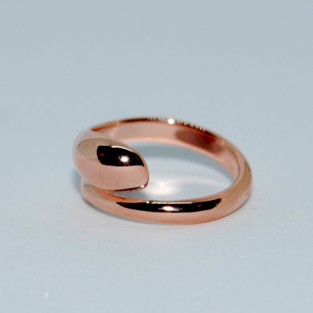 Rose Gold Fashion Ring Size 7